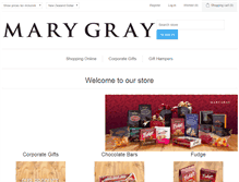 Tablet Screenshot of marygray.co.nz